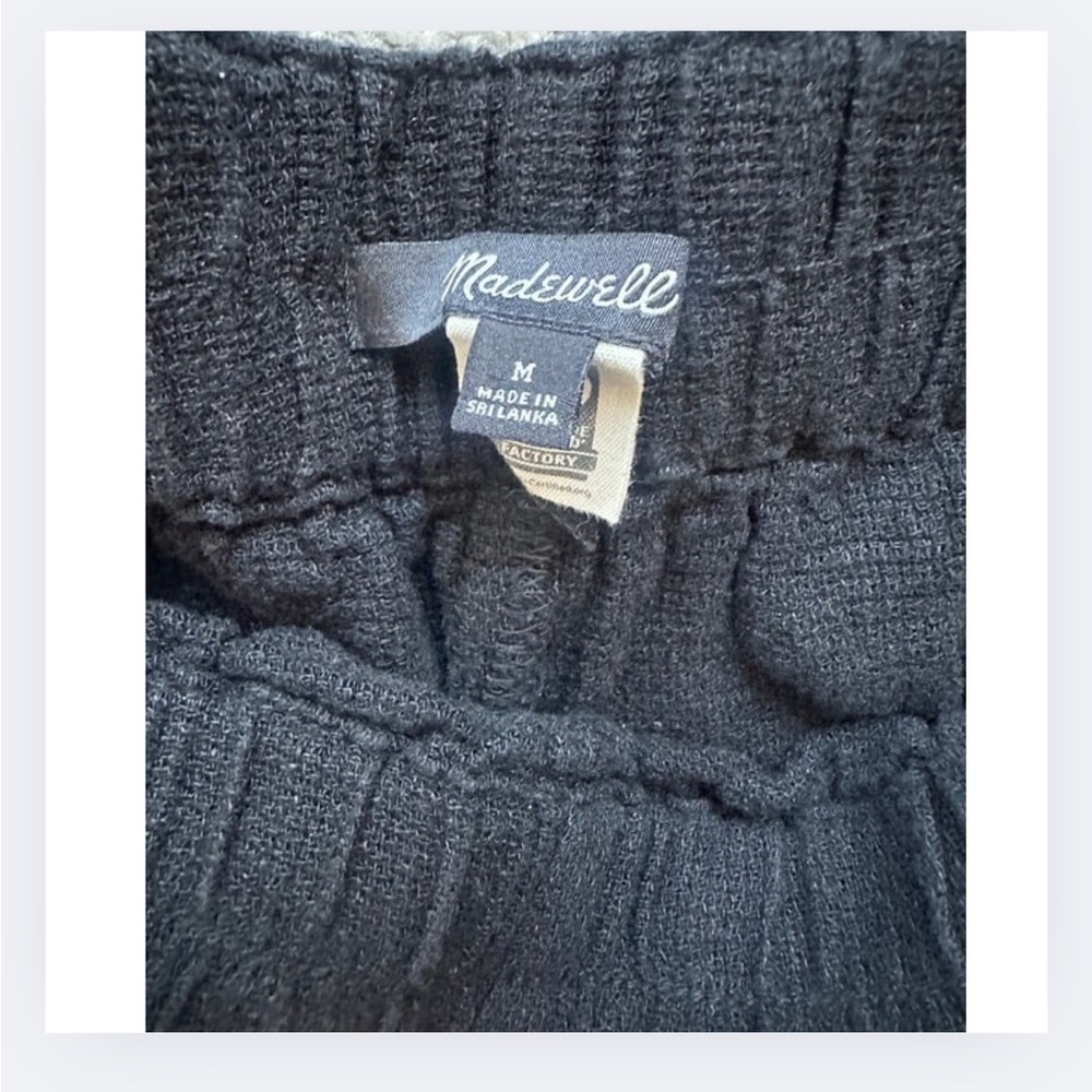 Madewell Breezewoven Matching Set: Pull-On High-Rise Straight Pants + Top - Picture 8 of 10